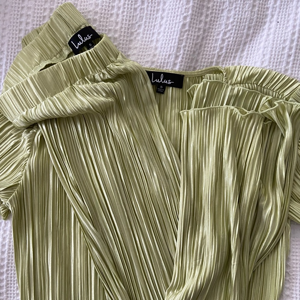 Lulu’s Pistachio Pants Set
